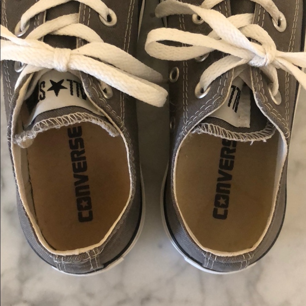 All Star Converse low top in grey - Picture 3 of 6